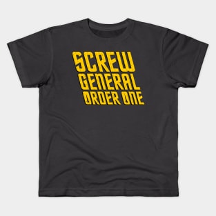 Screw General Order One Kids T-Shirt